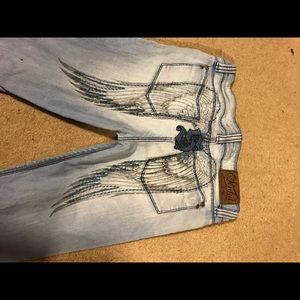 Sinful Brand distressed denim jeans size 29